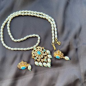 Pakistani jewelry,Indian jewelry,Hyderabadi jewelry,Turquoise necklaces